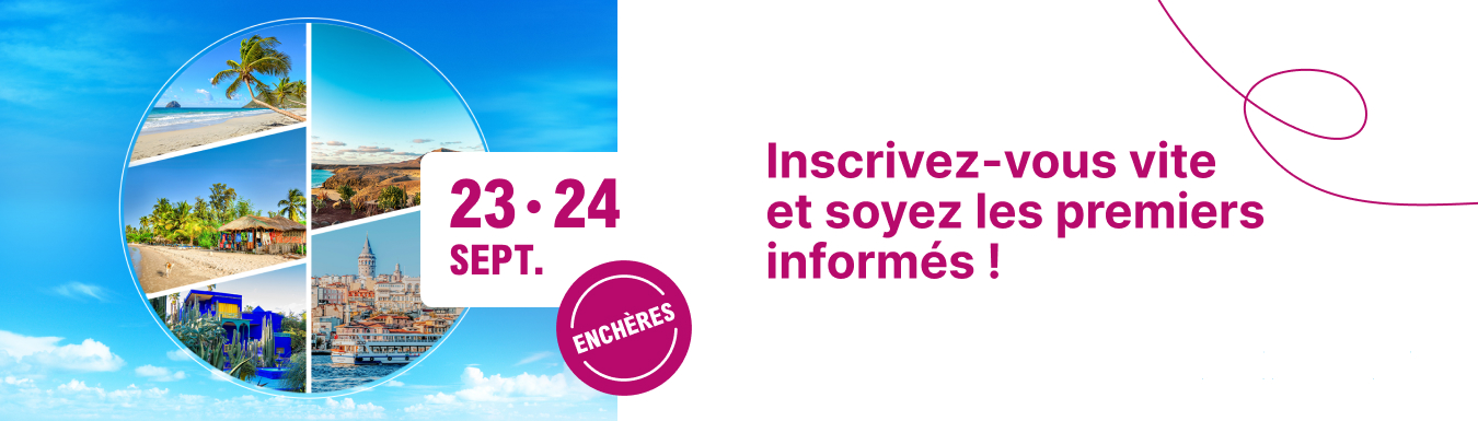 Enchères Voyages E. Leclerc