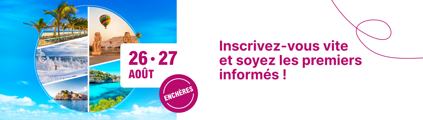 Enchères Voyages E. Leclerc