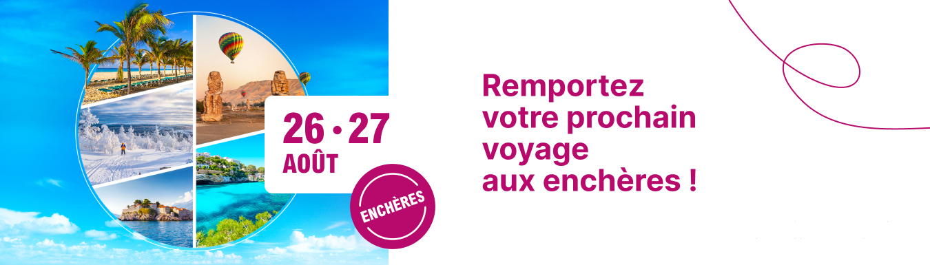 Enchères Voyages E. Leclerc