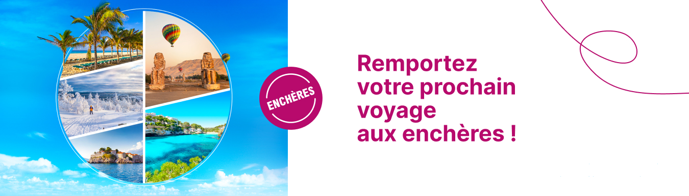 Enchères Voyages E. Leclerc